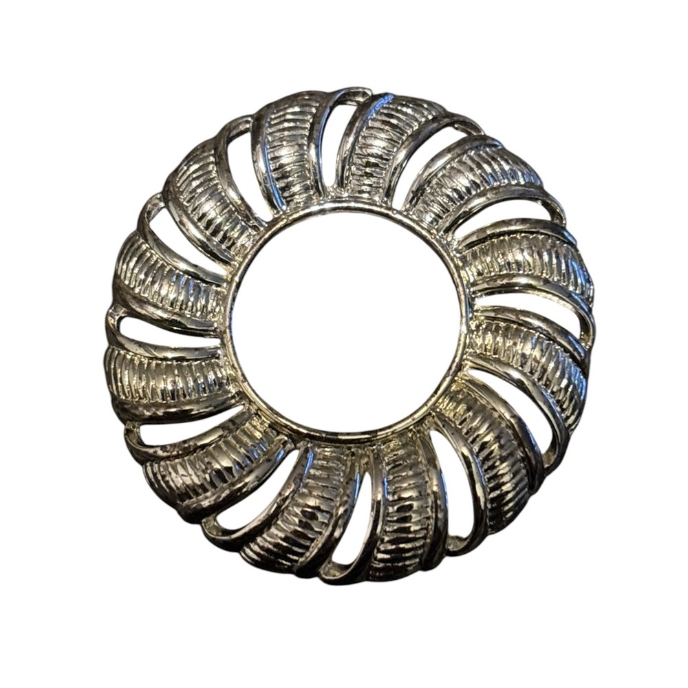 Napier Silver tone Vintage Brooch